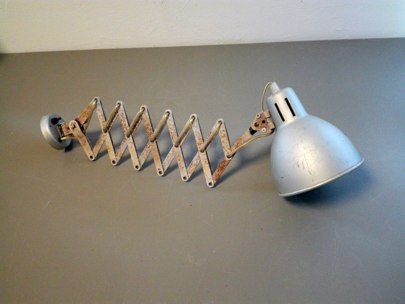 aplique flexo pared taller metal rosca e27 18x38-75x14.5 1u